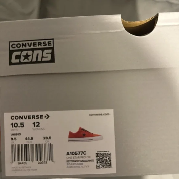 Converse Cons One Star Men's Rust Suede Sneakers - Picture 7 of 7